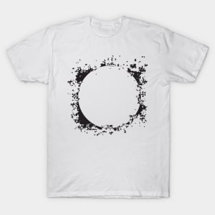black circle design T-Shirt